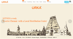 Desktop Screenshot of orkahome.com